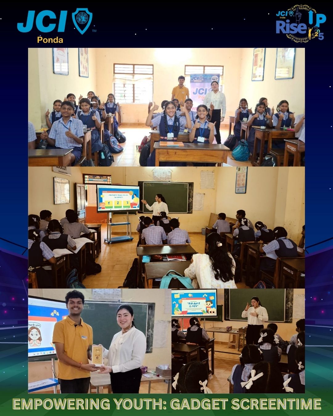 Empowering Youth Training: Gadget Screen Time